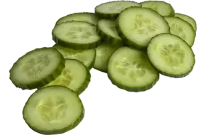 Mini komkommer plak 4mm bak 1kg kist 6 stuks
